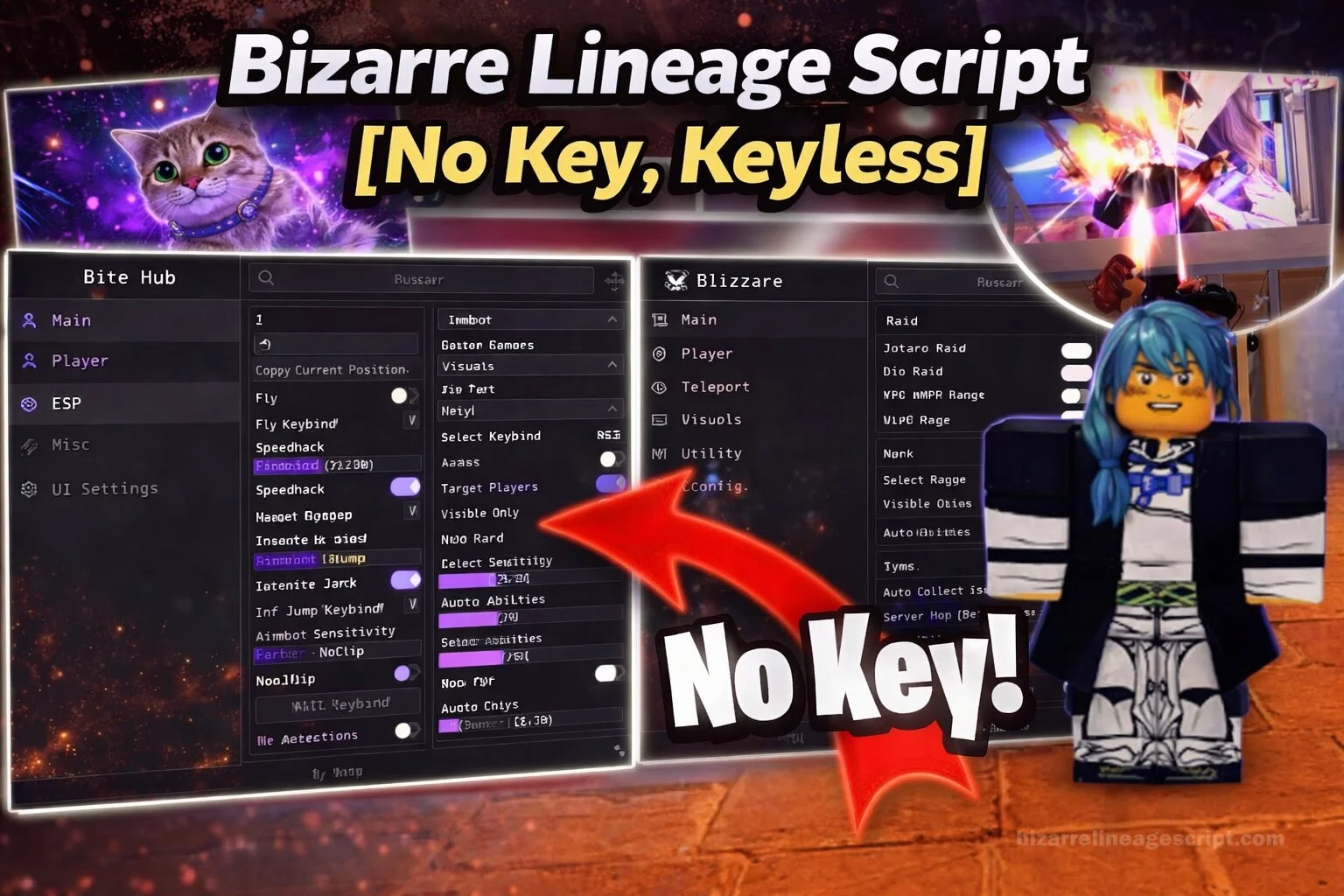 Bizarre Lineage Script No key