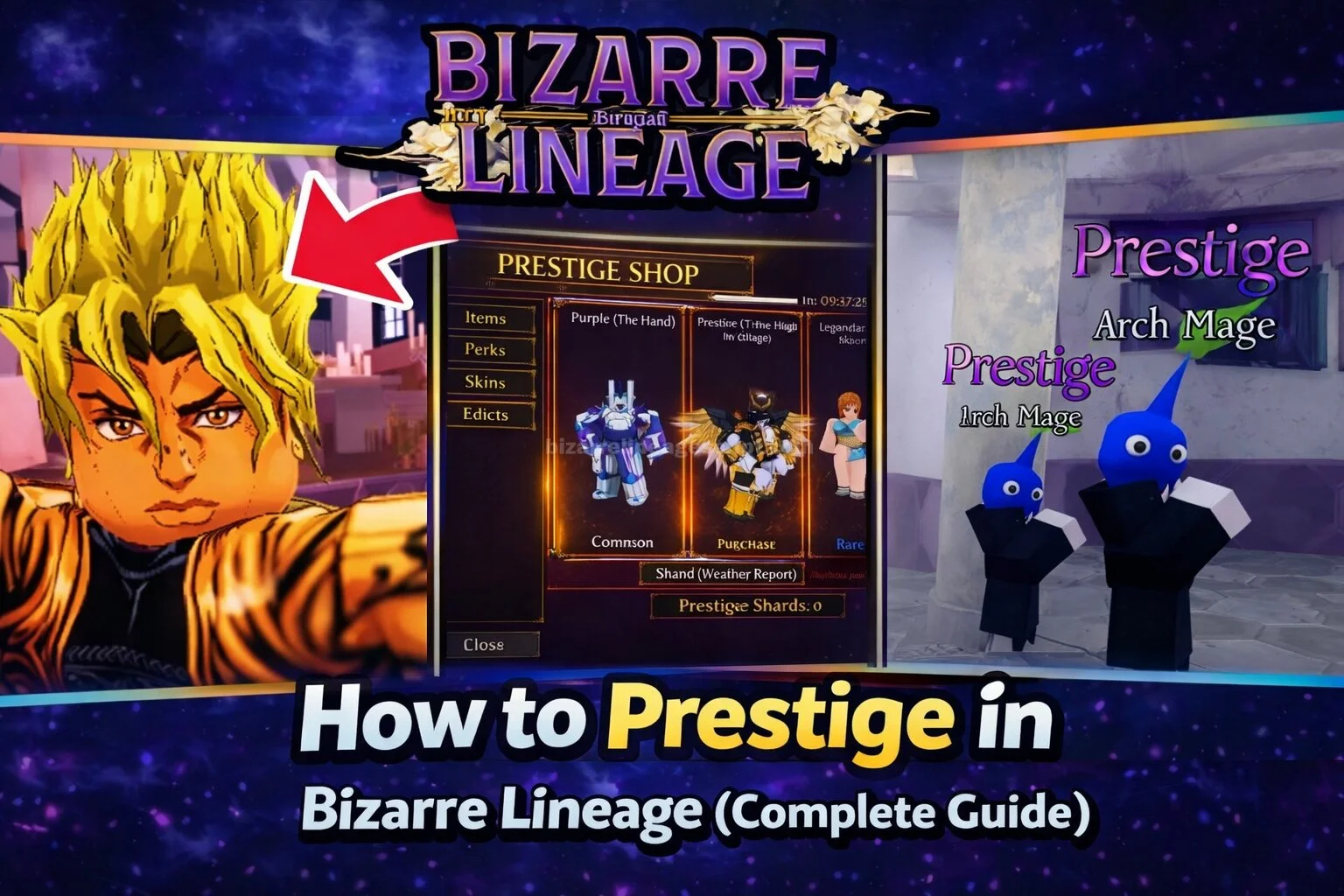 Prestige in Bizarre Lineage