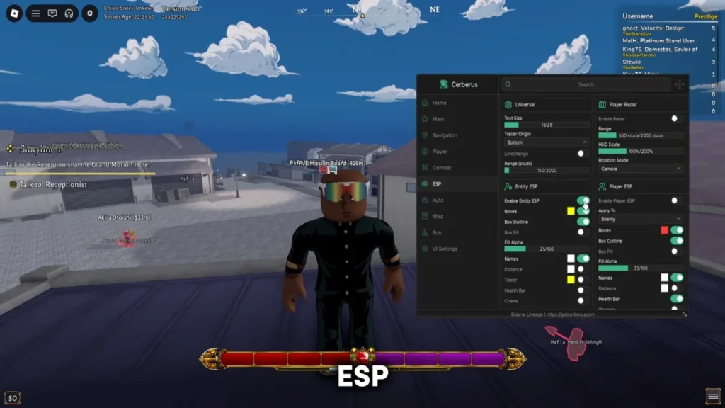 Bizarre Lineage Script screenshots