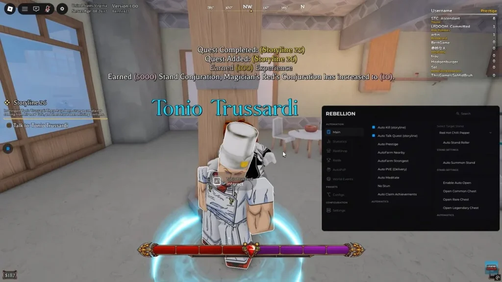 Bizarre Lineage Script screenshots