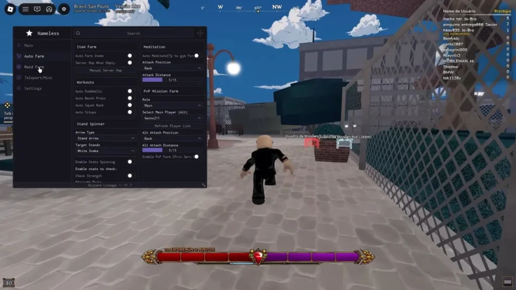 Bizarre Lineage Script screenshots